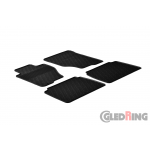 Original Gledring Passform Fußmatten Gummimatten 4 Tlg. - Kia Sorento 2002 -2008